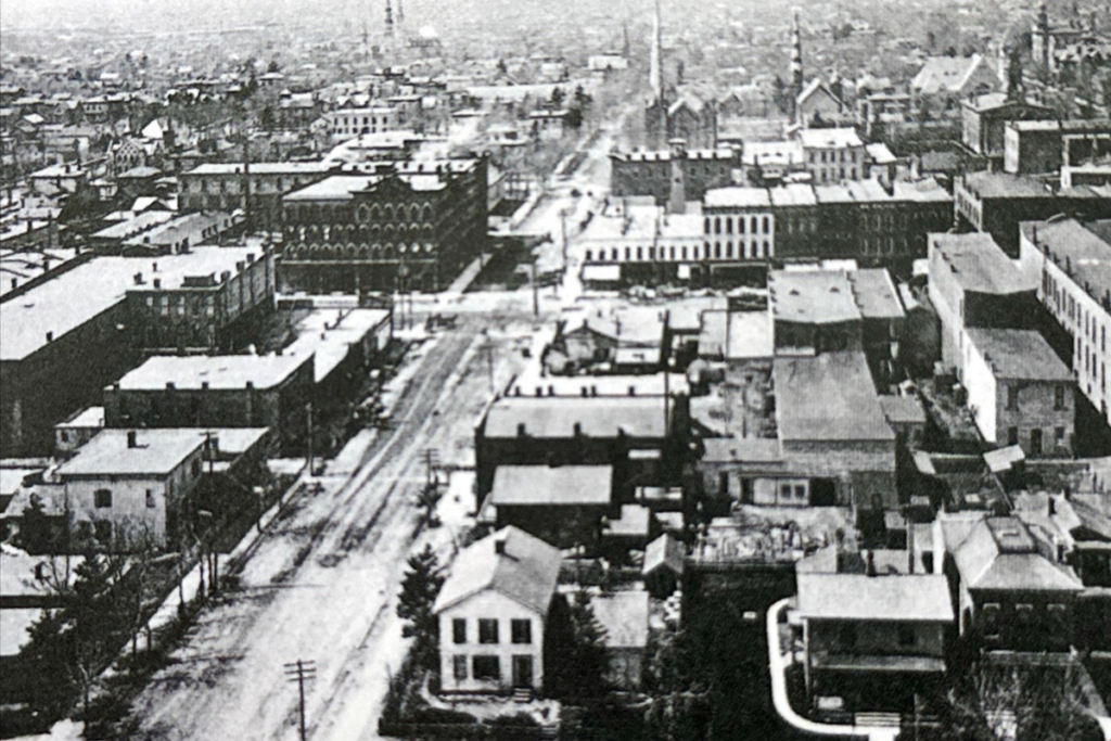 downtown South Bend, circa 1912