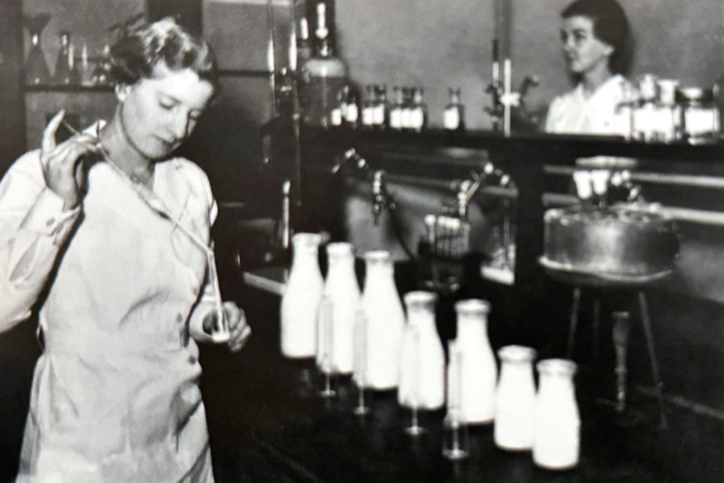Dr. Giordano's research on Bang's disease led to South Bend passing one of the country's first ordinances on milk pasteurization